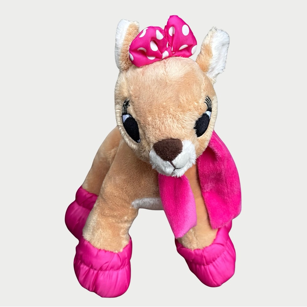 Clarice Plush Reindeer Rudolph the Red Nose Reindeer 💜 BOGO